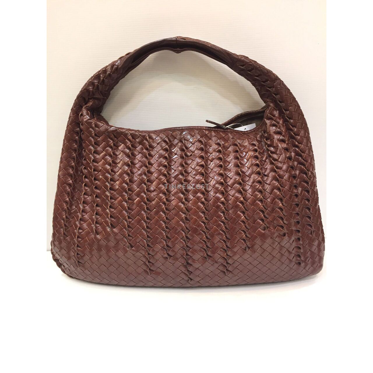 tas shoulder-bag Bottega Veneta Hobo Medium Brown 2009